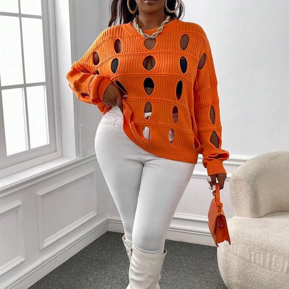 Beautiful orange sweater